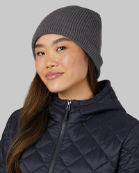 32 Degrees Unisex Waffle Sherpa-Lined Beanie (One Size) (1-Pack)