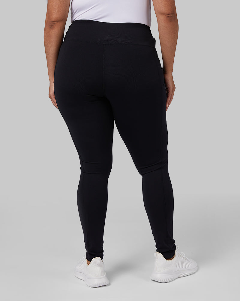 32 Degrees Women's High-Waist Active Full Length Legging, Black