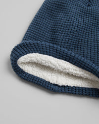 32 Degrees Unisex Waffle Sherpa-Lined Beanie (One Size) (1-Pack)