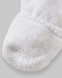 32 Degrees Women's Cool Comfort No-Show Socks, White (6-Pack)