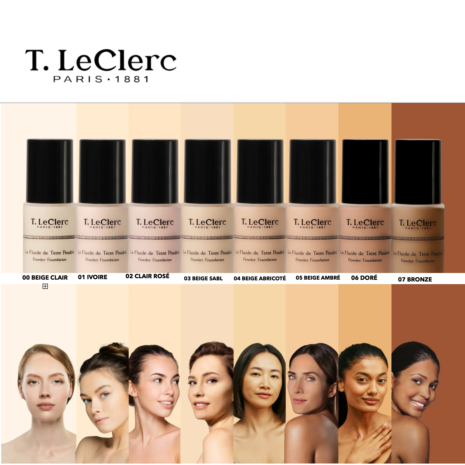 T-Leclerc Cosmetics Foundation Spf 15 - Powdery Matte Finish