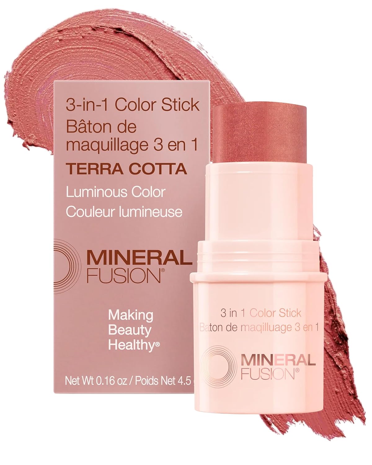 Mineral Fusion 3-in-1 Color Stick | for Cheek, Lip and Eye - 0.16 oz (4.5g)