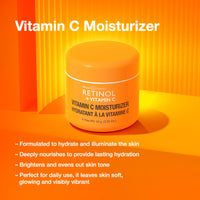 RETINOL Vitamin C Moisturizer with Vitamins A + C + Botanical Extracts