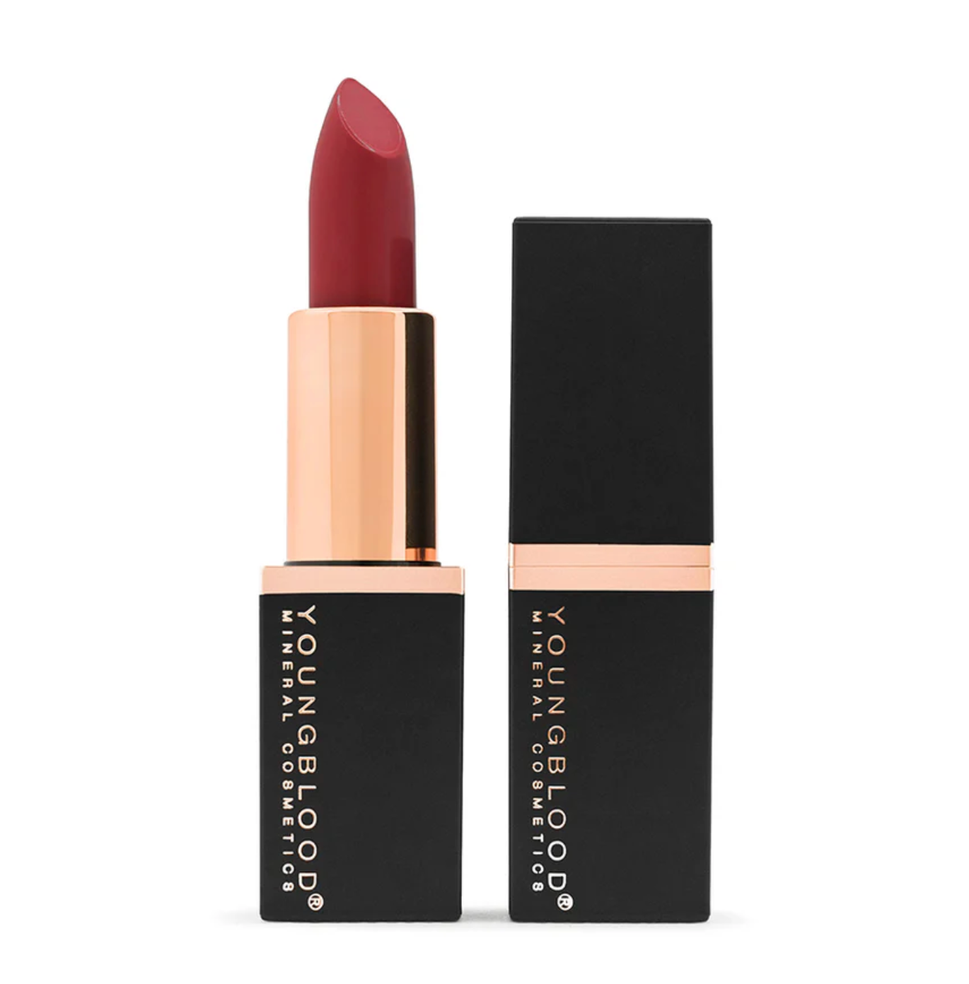 Youngblood Mineral Cosmetics - Mineral Crème Lipstick, Kranberry
