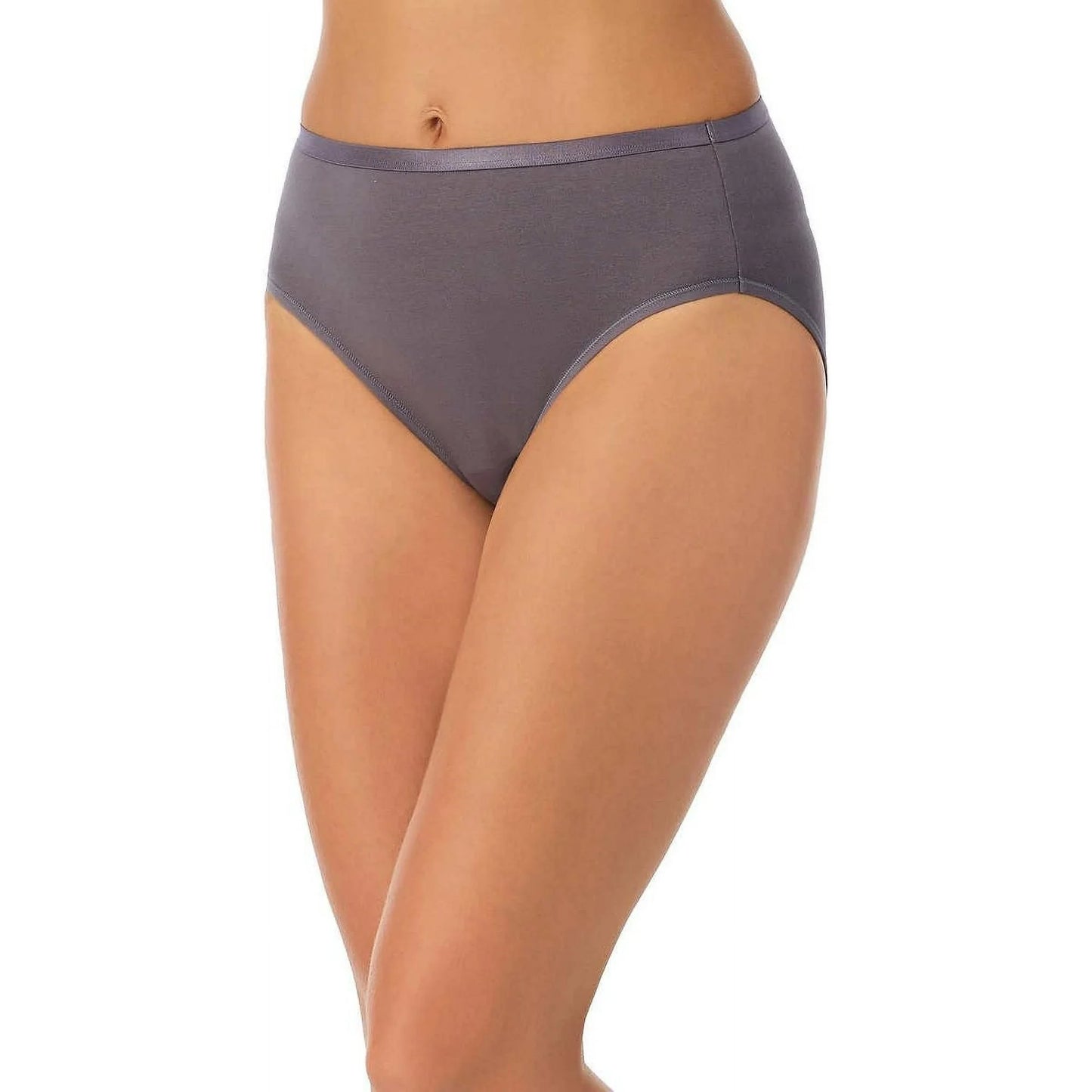 Carole Hochman Ladies Midnight, Super Soft Cotton, Hi-Cut Briefs (8-Pack)
