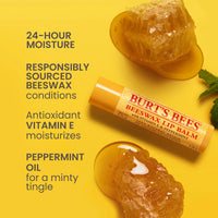 Burt's Bees Beeswax Lip Balm Original with Peppermint & Vitamin E