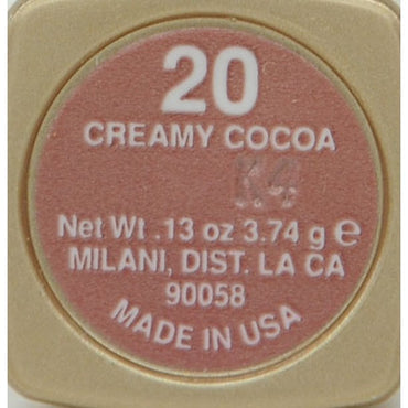 MILANI Cosmetics Color Perfect Lipstick, Creamy Cocoa 20