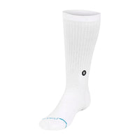 Stance Icon Men's - Crew Sock, White (3-Pack)