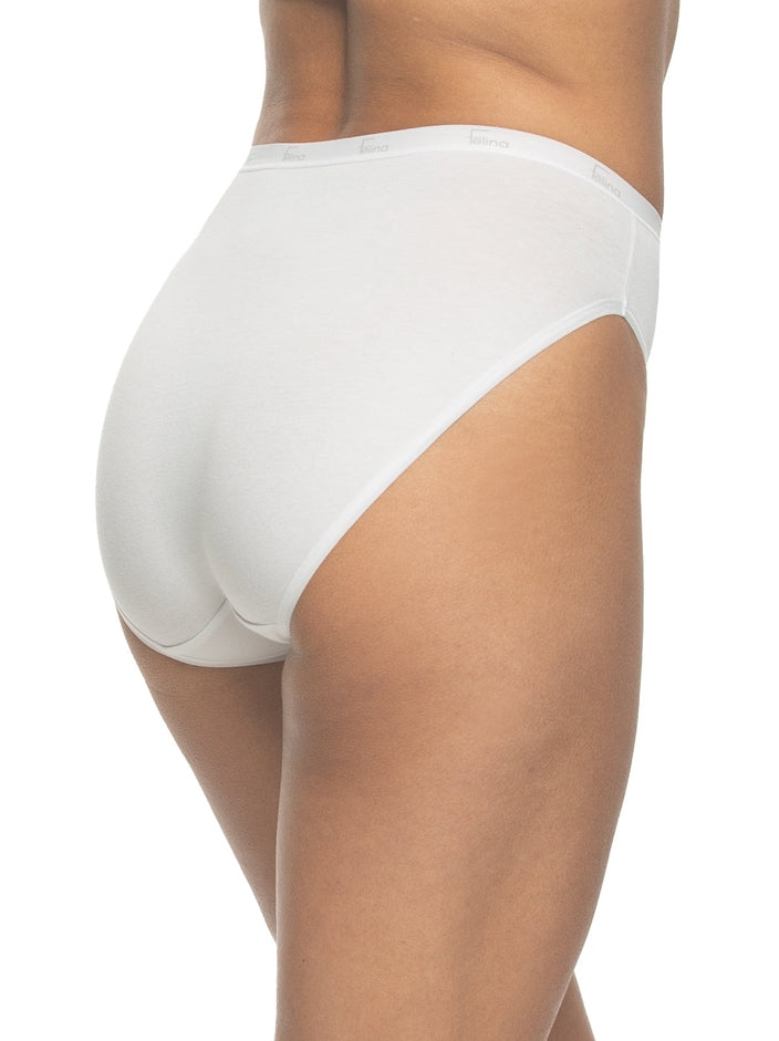 Felina | Signature Cotton Hi-Cut 5-Pack - Glacier Pink # 547 (5-Pack)