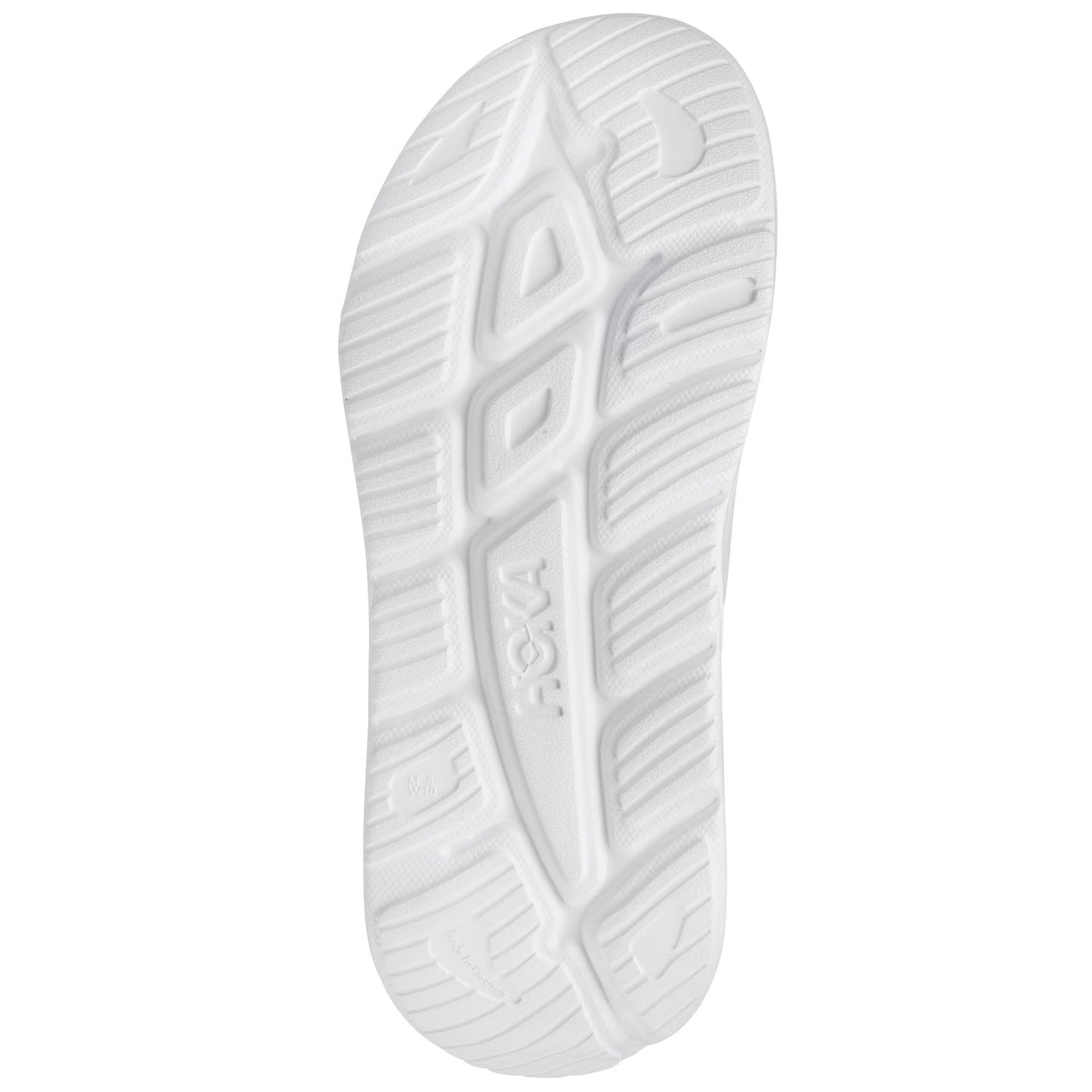 Hoka Ora Recovery Slide 3, Lightweight unisex slide sandal, White