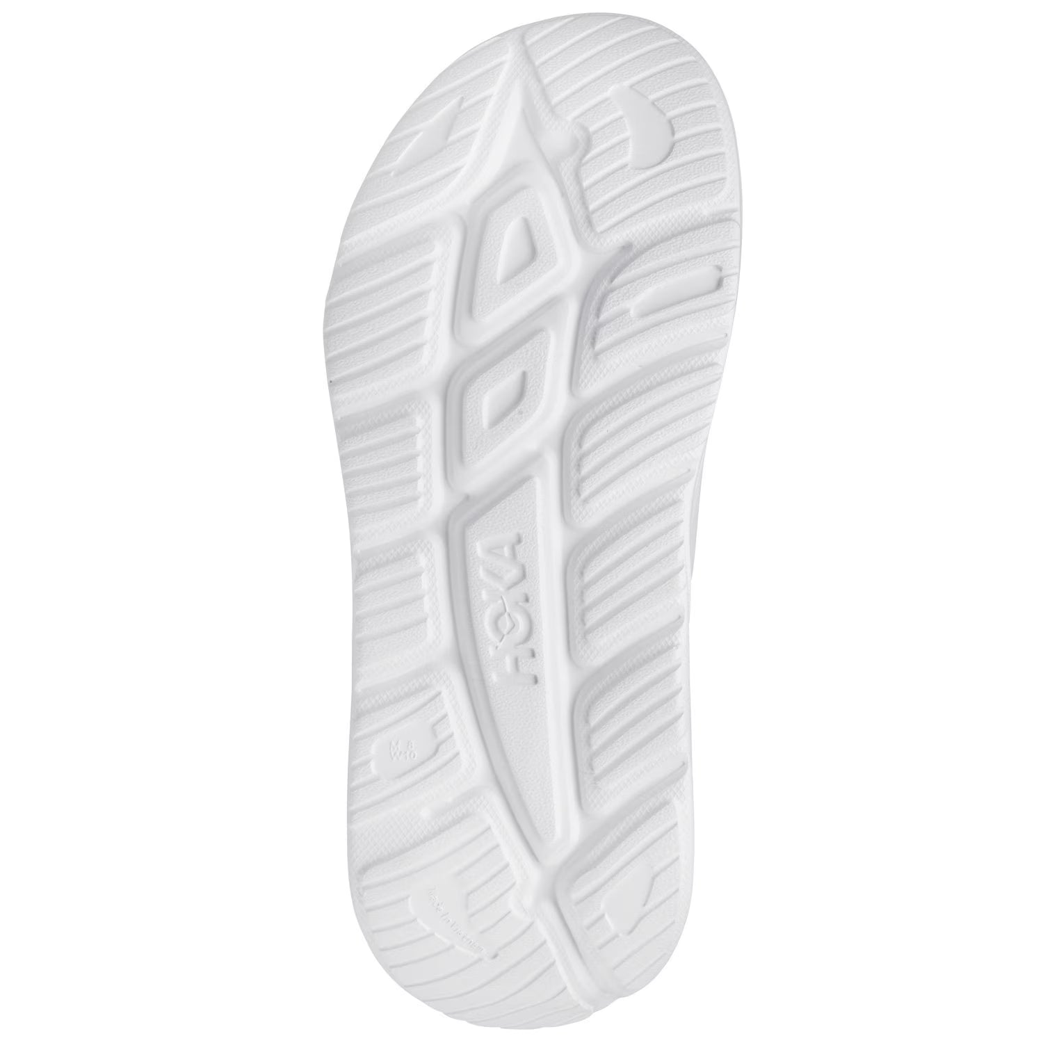 Hoka Ora Recovery Slide 3, Lightweight unisex slide sandal, White