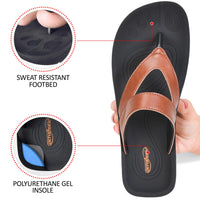 Aerothotic - Glen Casual Thong Women’S Walking Sandals - (L0329)