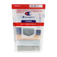 Champion Girls - Stretch Soft Brief, Lilas Print Pack (7-Pack)