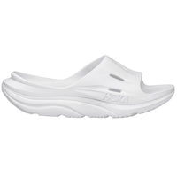 Hoka Ora Recovery Slide 3, Lightweight unisex slide sandal, White