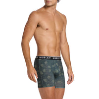 Hurley Men's Boxer Brief, Assorted Colors (4-Pack)