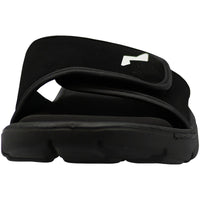 NORTY Mens Memory Foam Slides Adult Male Slide Sandals, Black