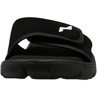 NORTY Mens Memory Foam Slides Adult Male Slide Sandals, Black