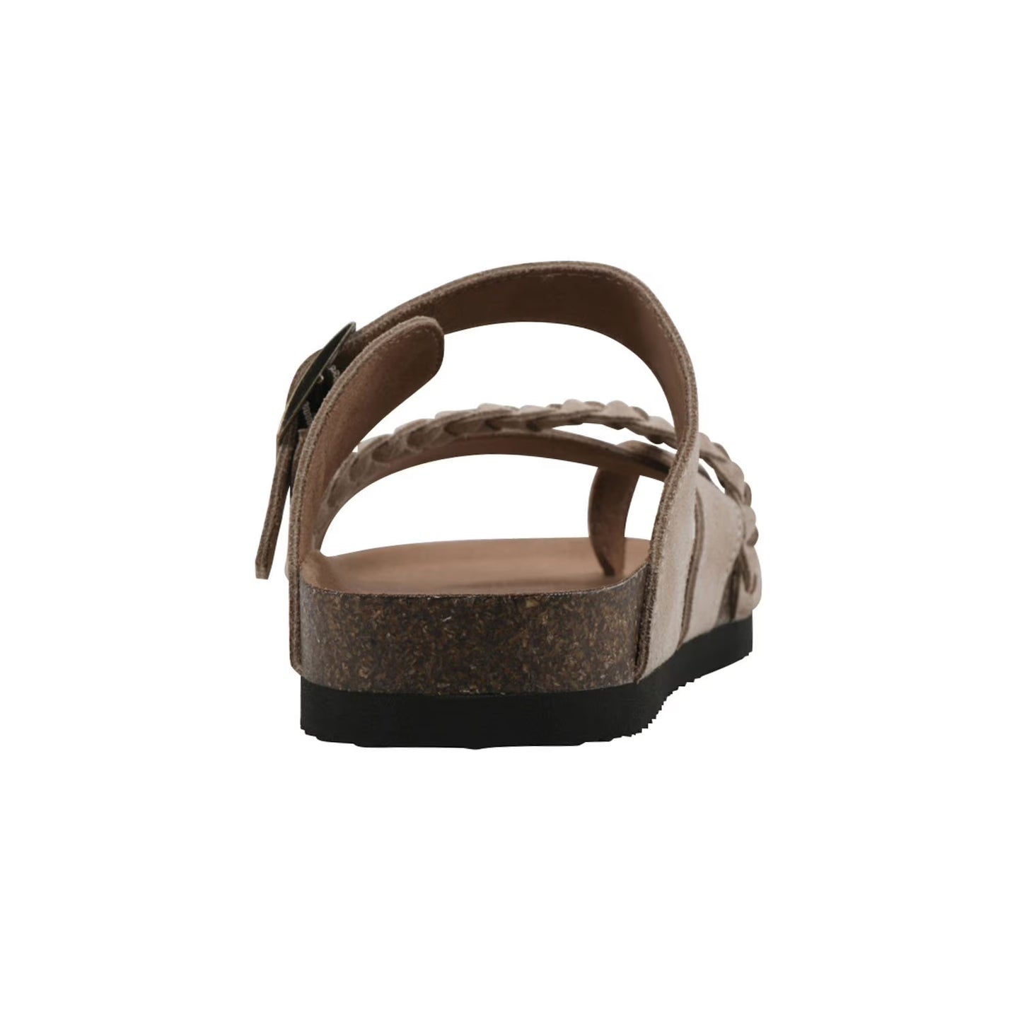 Mountain Sole Women's Leather Sandal, Tan Suede