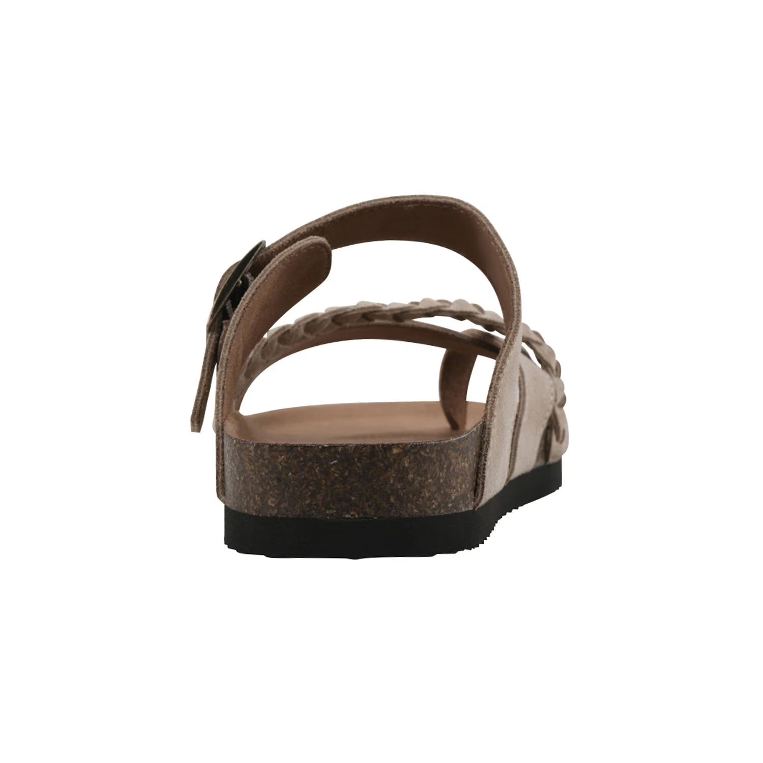 Mountain Sole Women's Leather Sandal, Tan Suede