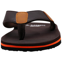 NORTY Men's Flip Flop Sandal Brown/Orange (11042)