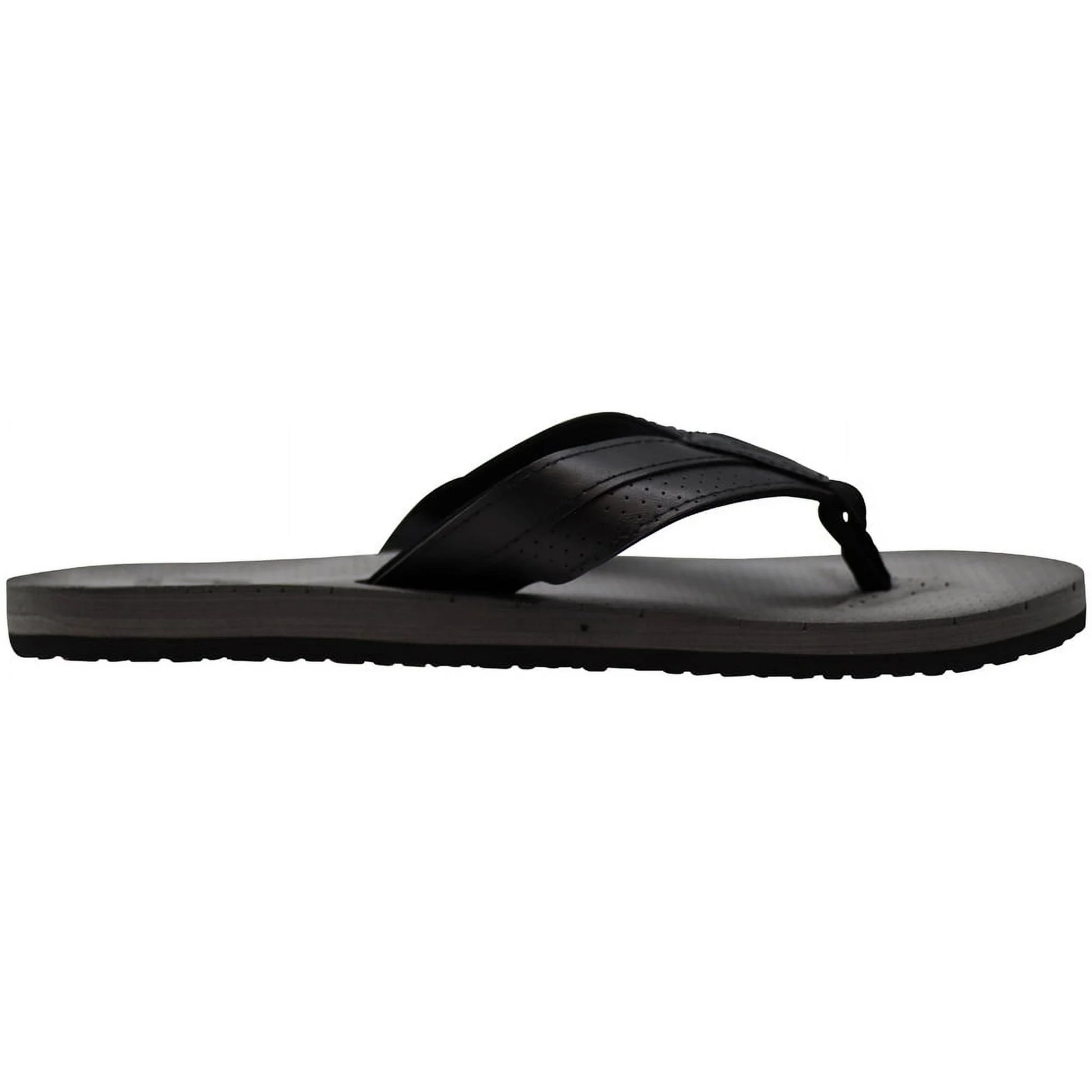 Norty Men's Soft EVA Flip Flop Thong Sandal Shoe (11082)- (Grey/Black)