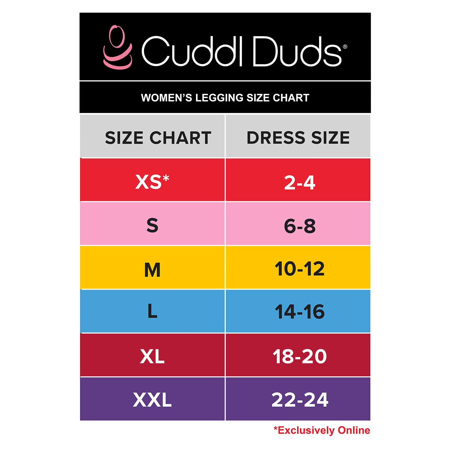 Cuddl Duds Women's ClimateCore® Baselayer Legging (1-Pack)
