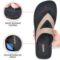 Aerothotic - Glen Casual Thong Women’S Walking Sandals - (L0329)