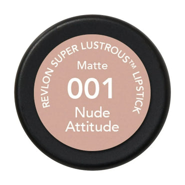 Revlon Super Lustrous Matte Lipstick - 001 Nude Attitude