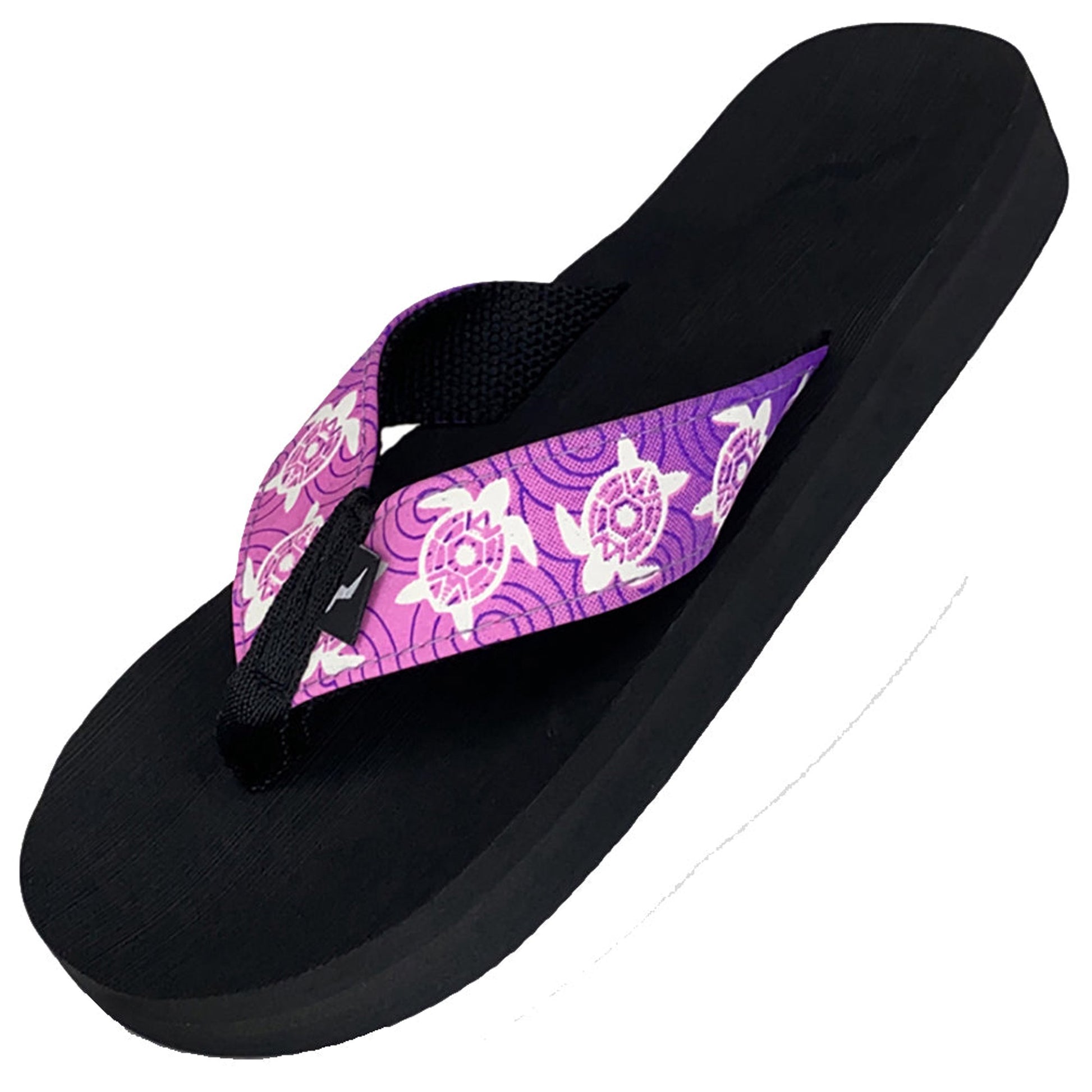NORTY Women's Resort Sandal Flip Flop Fuchsia Turtle (12270)