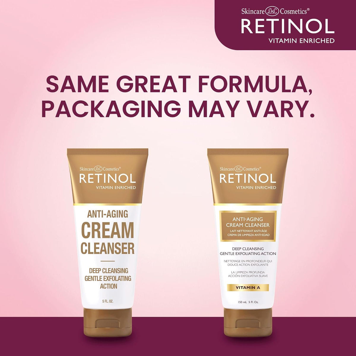 Retinol Anti-Aging Cream Cleanser [36320-000] Daily Facial Wash