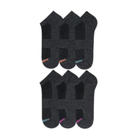 Skechers Women's Super Soft Low-Cut Sock - Black Pack (6-Pair)