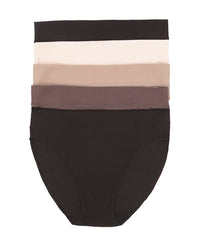 Felina Pima Cotton Hi-Cut Underwear - Classic (5-pack)