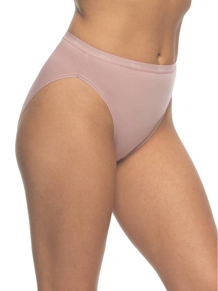 Felina | Signature Cotton Hi-Cut - Rose Hues # 276 (5-Pack)