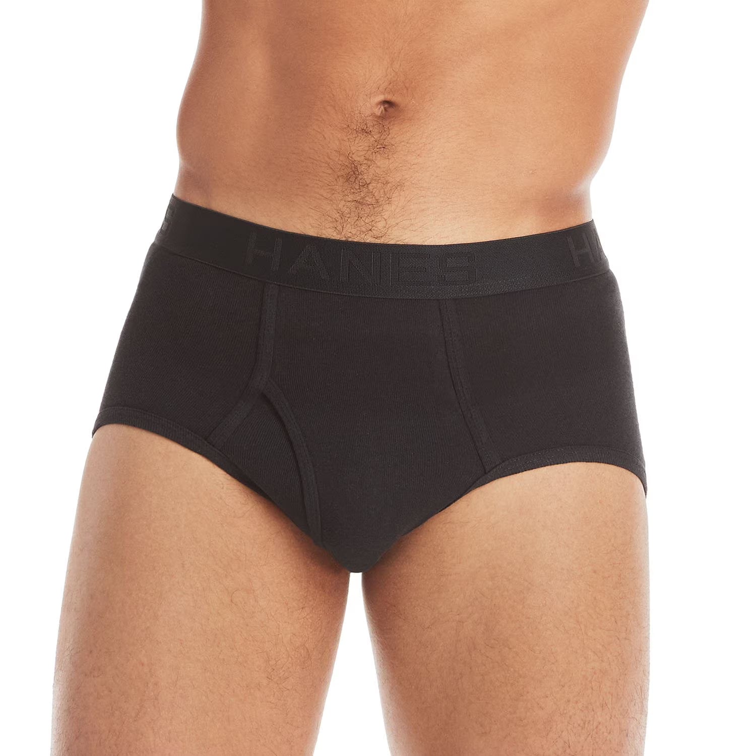 Hanes Men's  Best Brief, Black/Grey, (8-Pack)