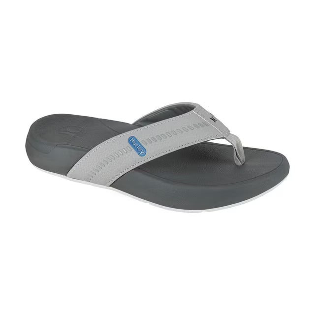Hurley Men's Wave Runner Flip-Flop - Grey