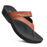 Aerothotic - Glen Casual Thong Women’S Walking Sandals - (L0329)