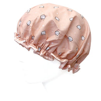 Wrapables Double Layer Waterproof Shower Caps, Dots, Cherries & Kitties (Set of 4)

