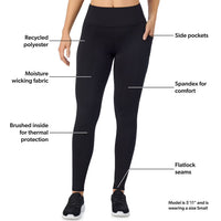 Cuddl Duds Women's ClimateCore® Baselayer Legging (1-Pack)