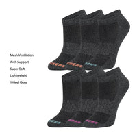 Skechers Women's Super Soft Low-Cut Sock - Black Pack (6-Pair)