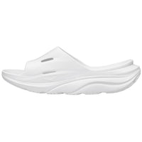 Hoka Ora Recovery Slide 3, Lightweight unisex slide sandal, White