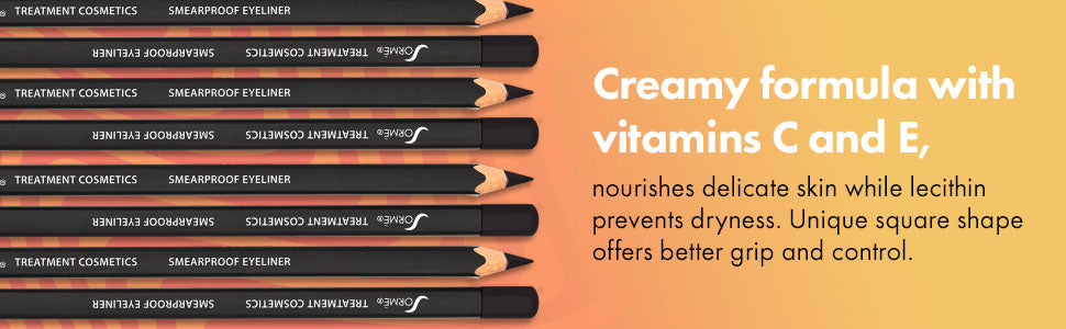 Sorme' Treatment Cosmetics Smear-Proof Eye liner, (3) Brown