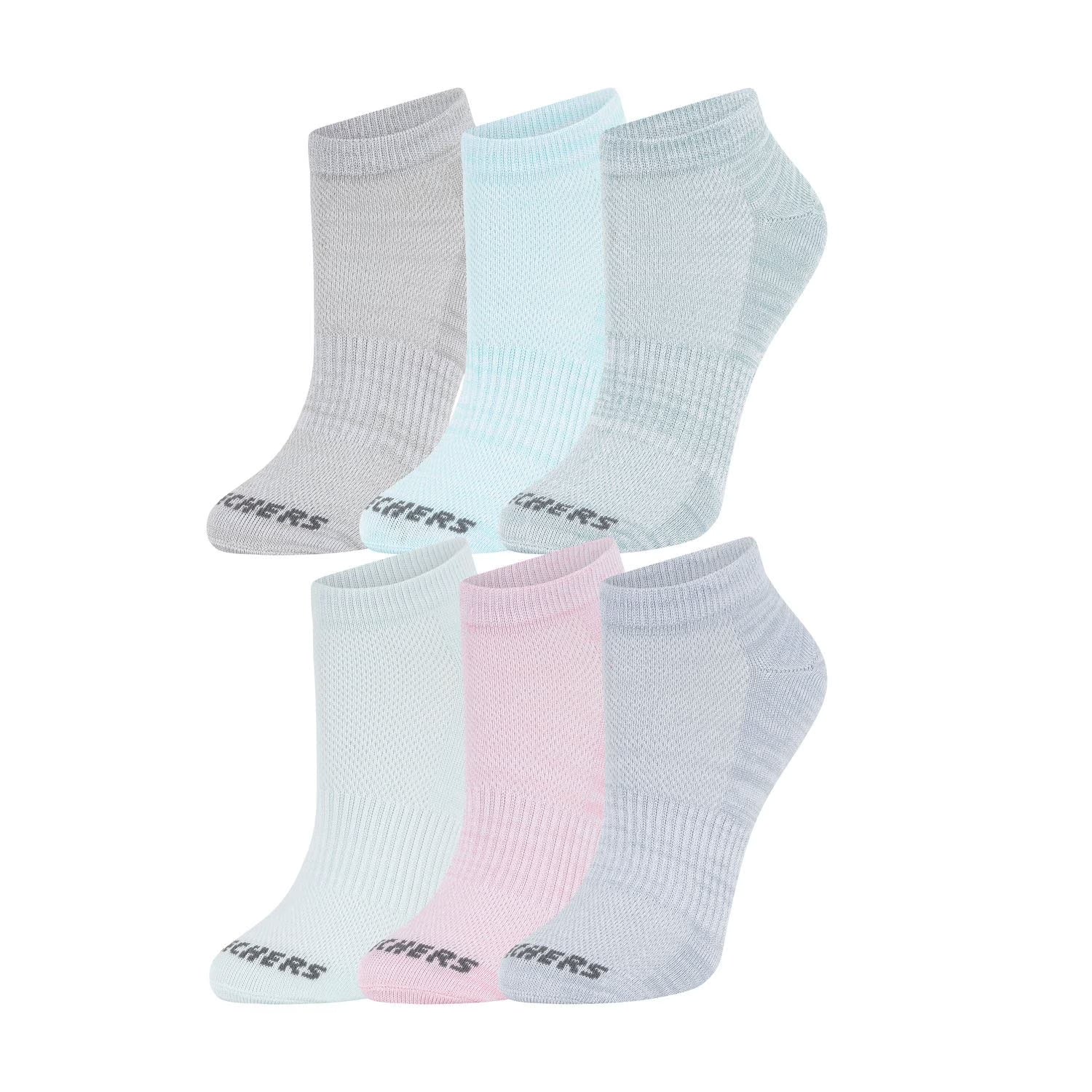 Skechers Women's Super Soft Low-Cut Sock - Color Pack (6-Pair)