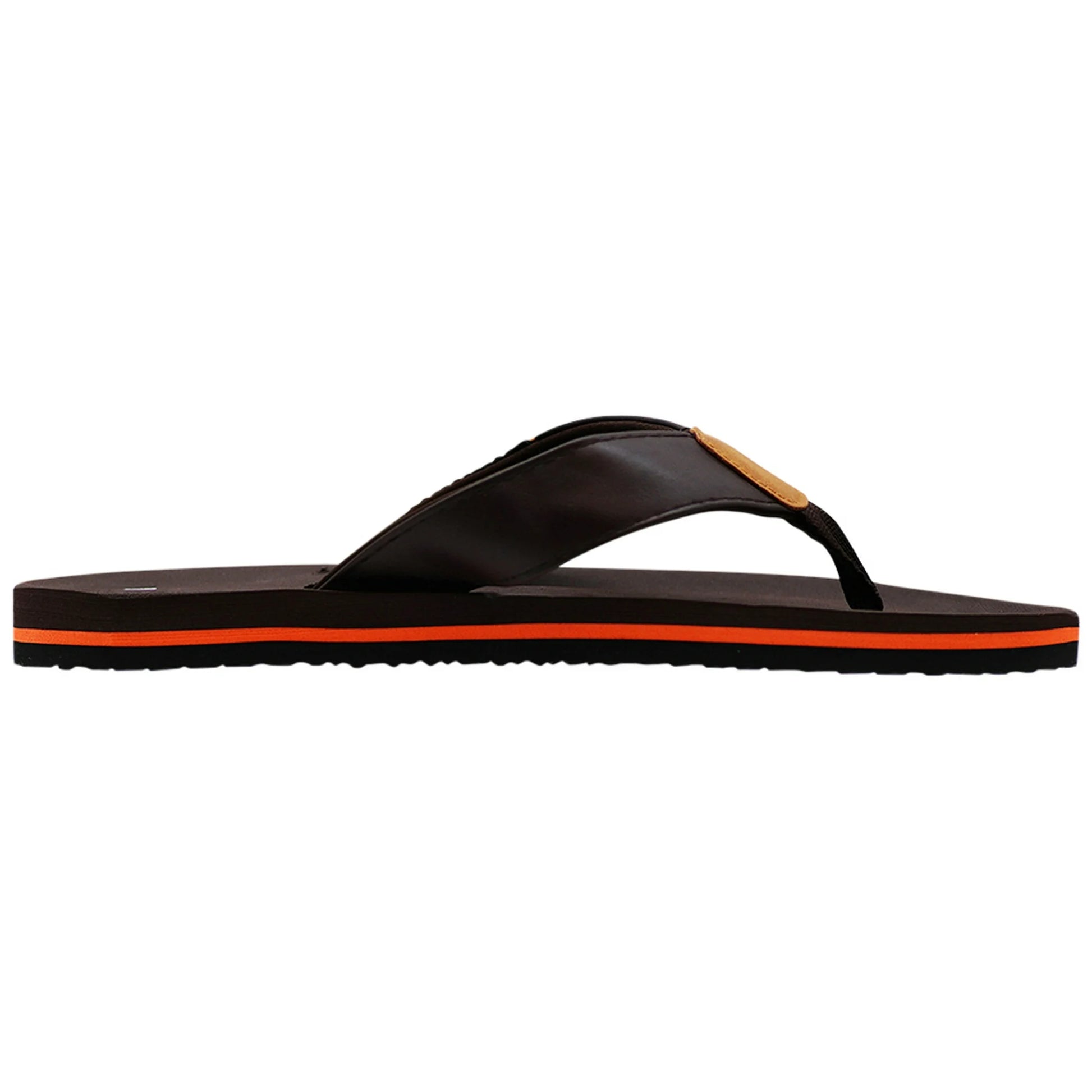 NORTY Men's Flip Flop Sandal Brown/Orange (11042)