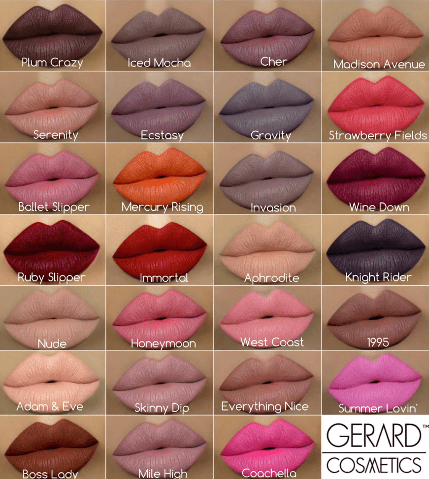 Gerard Cosmetics Hydra Matte - Skinny Dip, Liquid Lipstick