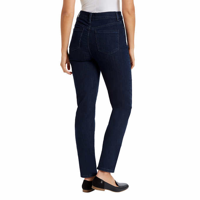 Gloria Vanderbilt Ladies' Amanda Stretch Denim Jean, Dark Blue