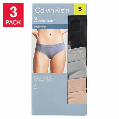 Calvin Klein Ladies Hipster 3 Pack