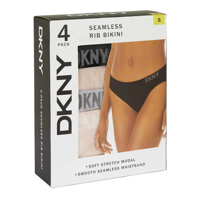 DKNY Ladies' Seamless Rib Bikini Underwear