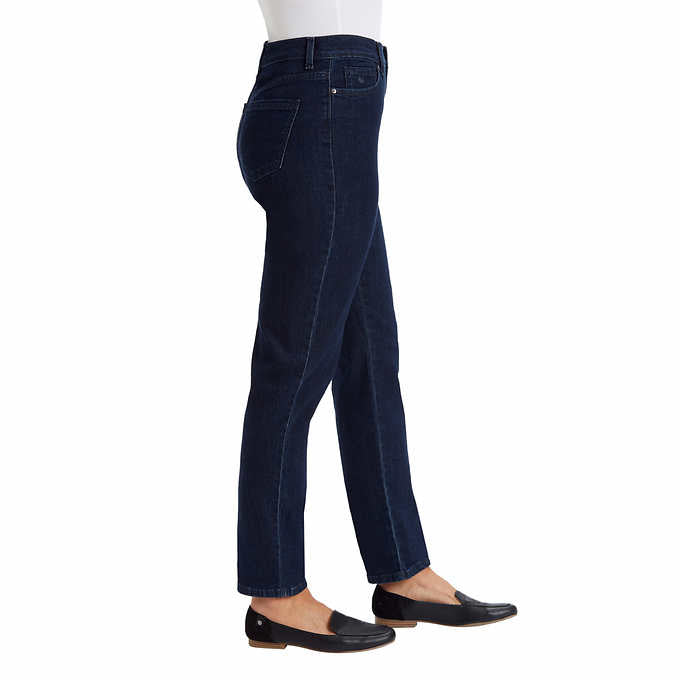 Gloria Vanderbilt Ladies' Amanda Stretch Denim Jean, Dark Blue