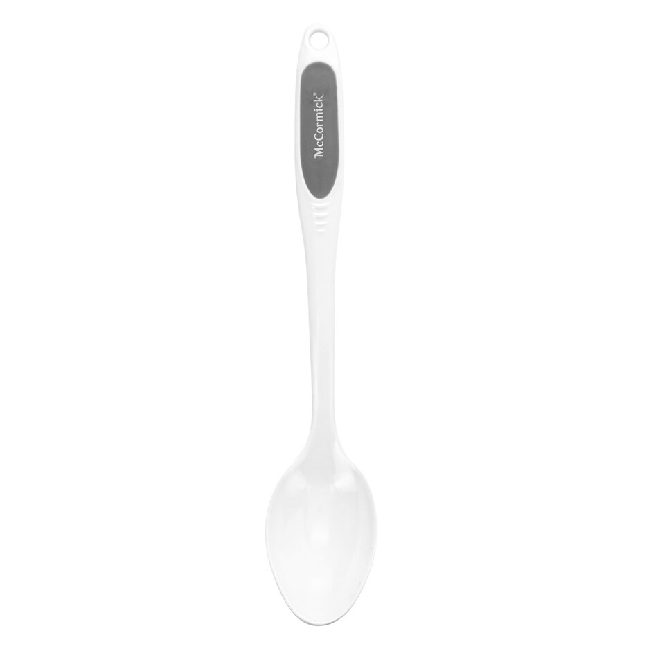 McCormick Solid Spoon Cooking Utensil (White) 