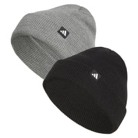 adidas Unisex Fold Beanie - (2-Pack)